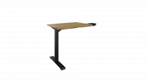 Flexframe aanbouw tafel recht L/R, 80 x 60 cm, elektrisch verstelbaar 65 - 130 cm