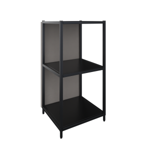 Akoestisch achterhangend paneel 2 OH, 41 br x 80 hg, 32 mm dikte, volledig gestoffeerd