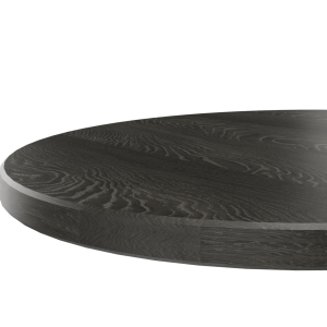 Blad ellips 240 x 120 cm, 25 mm Melamine, E04 - Eiken YT-04B