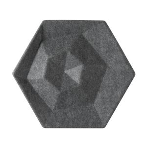 Feltouch Decosound akoestisch paneel, model Spiderweb 38 cm, dikte 6 cm, inclusief bevestiging set
