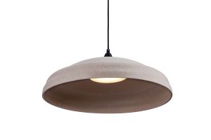 Feltouch NewGlow hanglamp, model Nube, doorsnede 59 cm, hoogte 18 cm, incl. E27 fitting en kabel