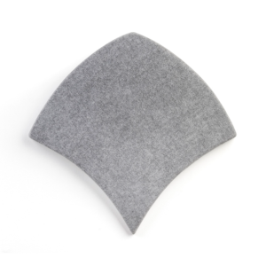 Feltouch Decosound, model Manta 50 x 50 cm, 6 cm dik, inclusief bevestiging set