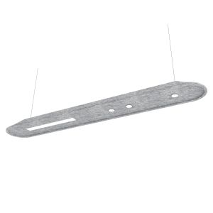 Feltouch Make Up hanglamp, model Linear, afm. 180 x 26 incl. LED lijn-en spotlicht en ophangset