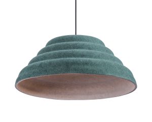 Feltouch NewGlow hanglamp, model Nube, doorsnede 60 cm, hoogte 24 cm, incl. E27 fitting en kabel