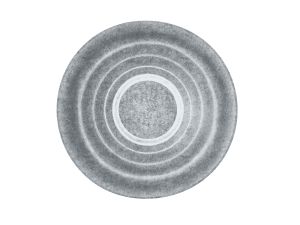 Feltouch Sparkle wandlamp verlichting direct+indirect,model Ripple Wall,rond 90 cm incl. bevestiging