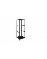 Flexwall frame 124 hg x 41 br x 43 dp, indeling 1-vaks en inclusief 2 legborden