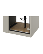 Desso Retrace tapijttegels, op maat gesneden tbv VOX Small