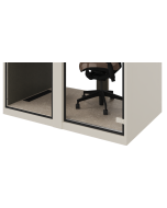 Desso Retrace tapijttegels, op maat gesneden tbv VOX Medium